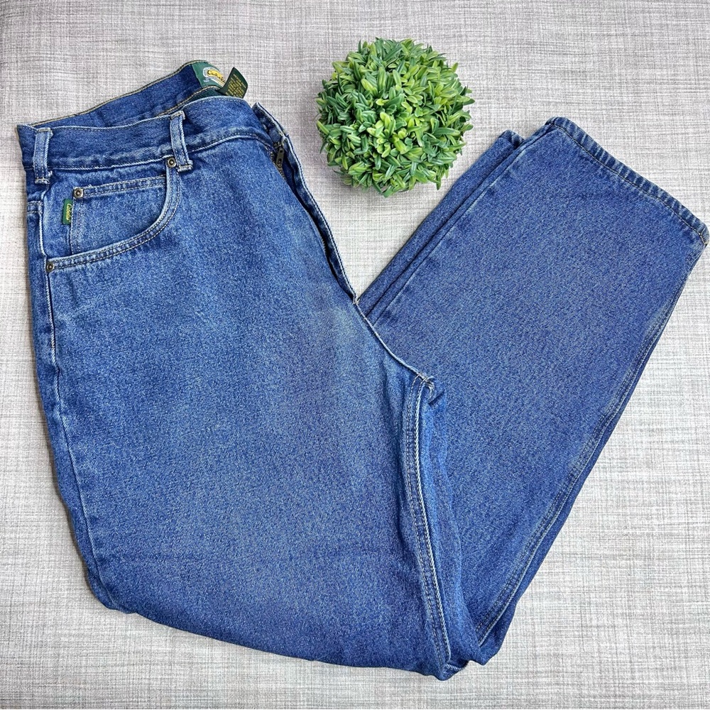 Cabelas Roughneck fleece lined relaxed leg jeans, 36x30, item 902224